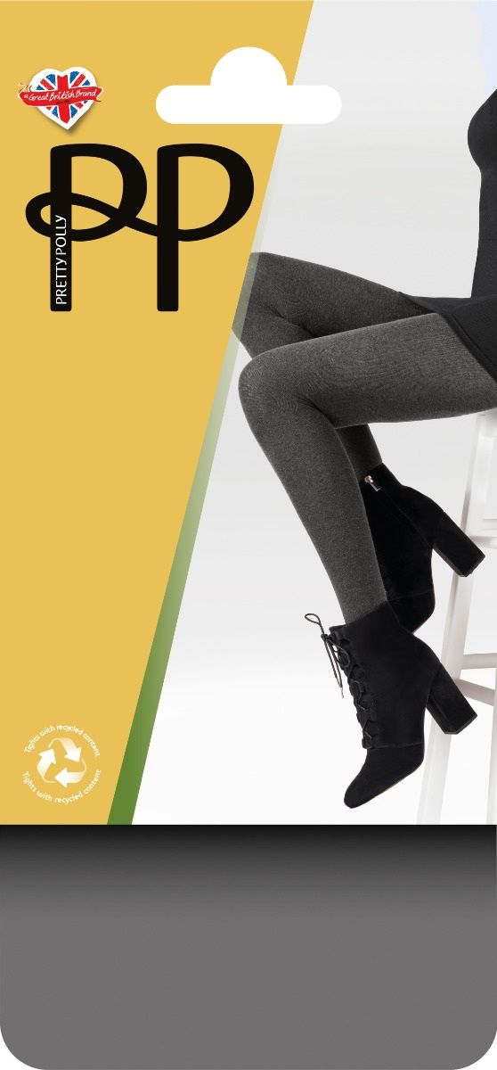 Классические теплые колготки с хлопком 2