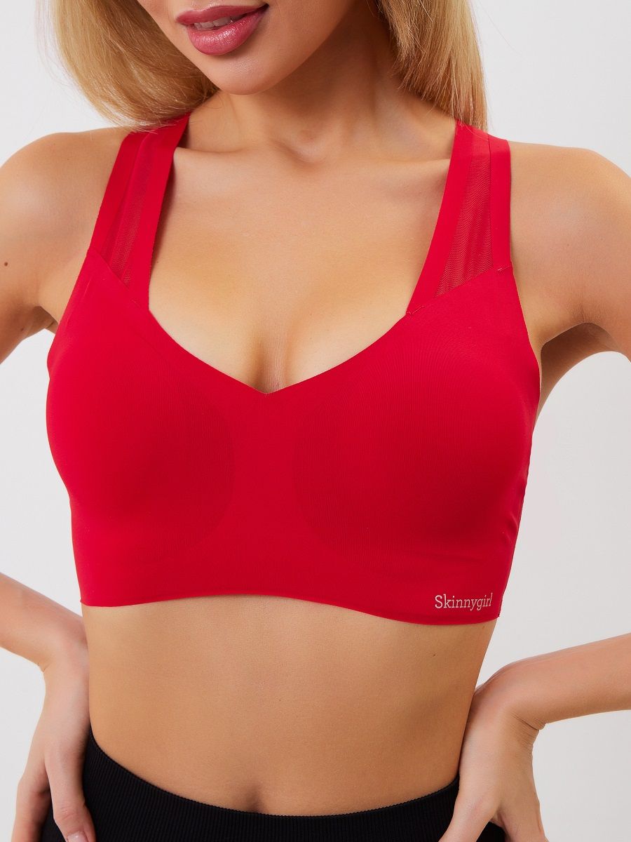 Набор из 2 бесшовных бюстгальтеров-топов 3