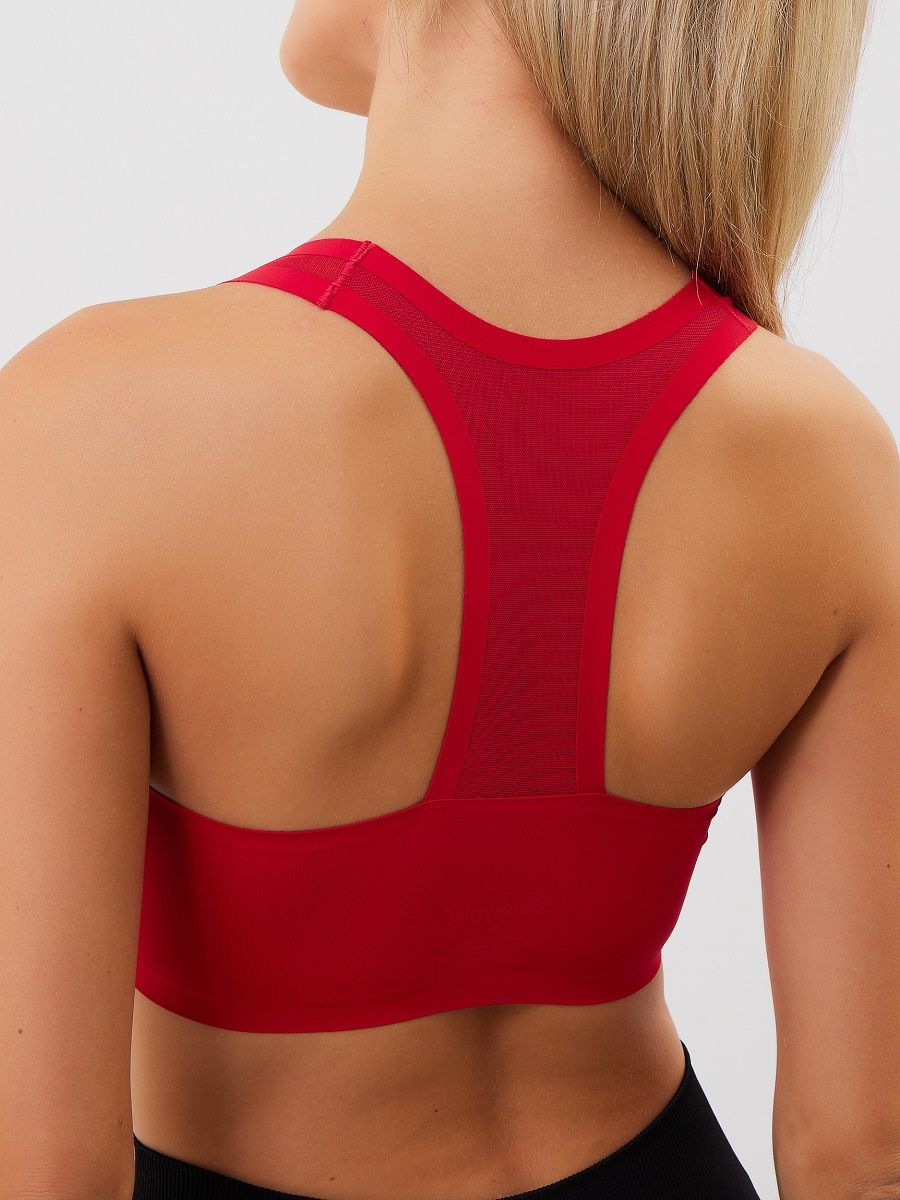 Набор из 2 бесшовных бюстгальтеров-топов 4