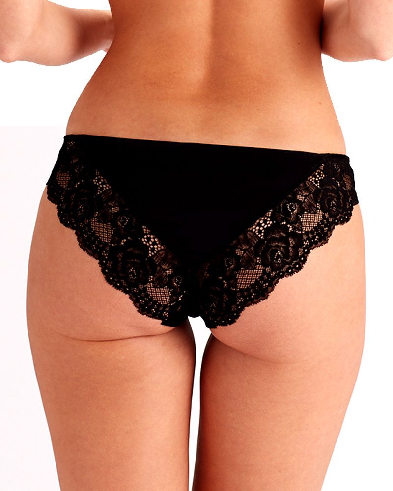 Трусики-бразилиана с кружевом Imogen 9