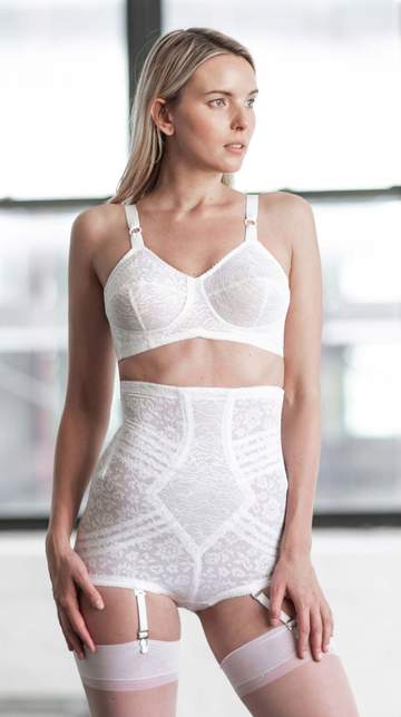 Корсетные трусы с завышенной талией 7