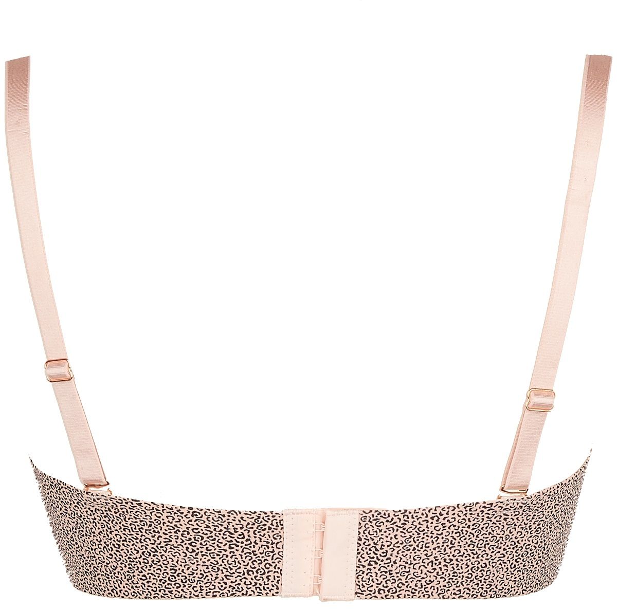 Набор из 2 бюстгальтеров-балконет - черного и леопардового 3