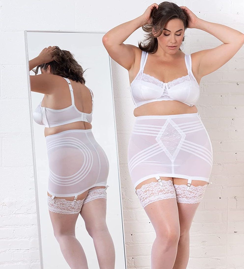 Корсетный пояс для чулок сильной коррекции 6