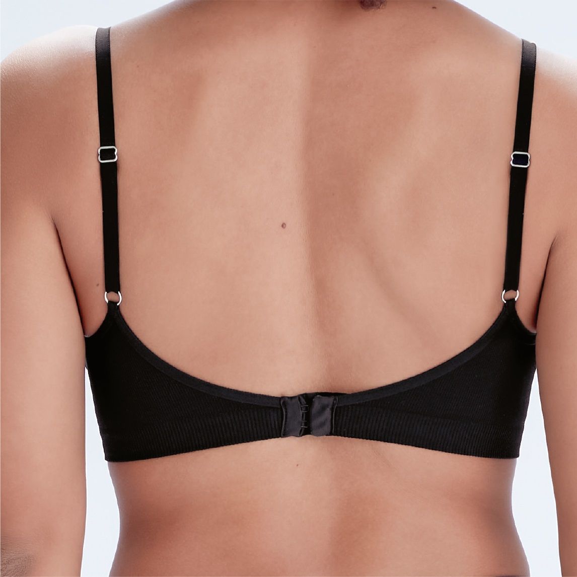 Бюстгальтер-топ в мелкий рубчик Eco-wear 2