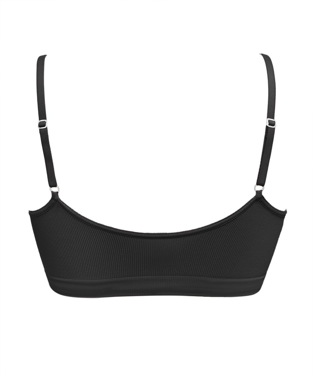 Эко-бюстгальтер в мелкий рубчик Eco-wear 7