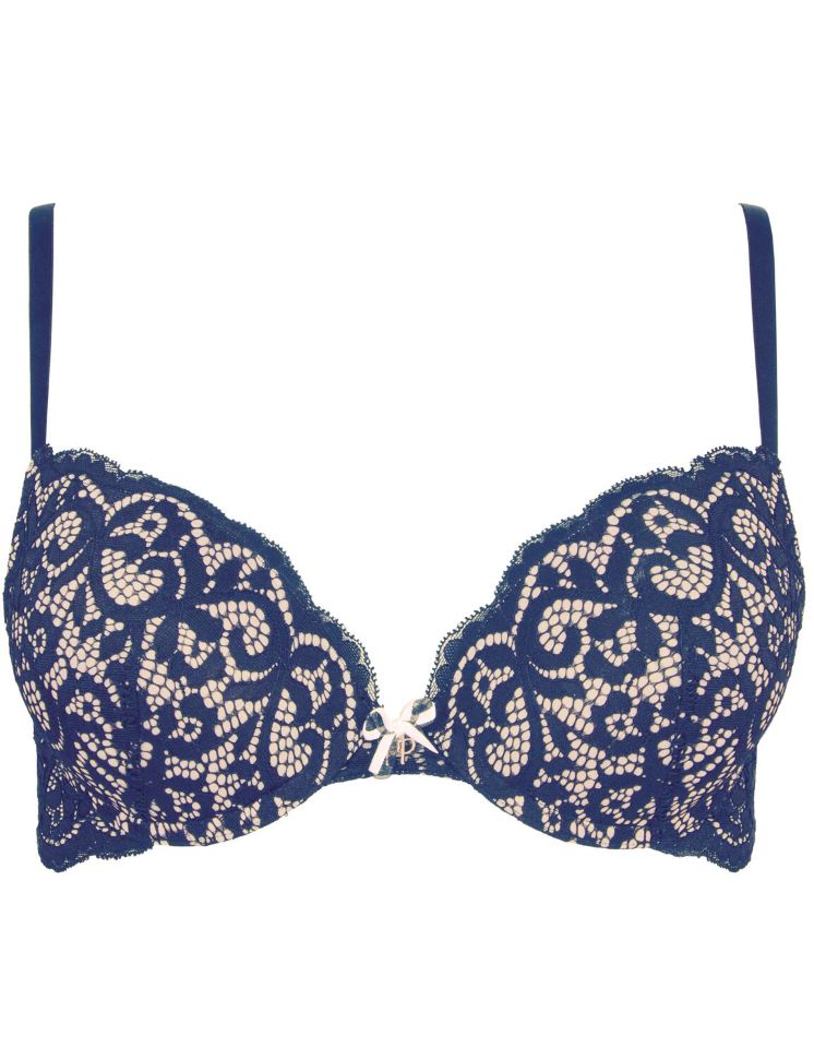 Кружевной бюстгальтер с формованными чашками Amy 6