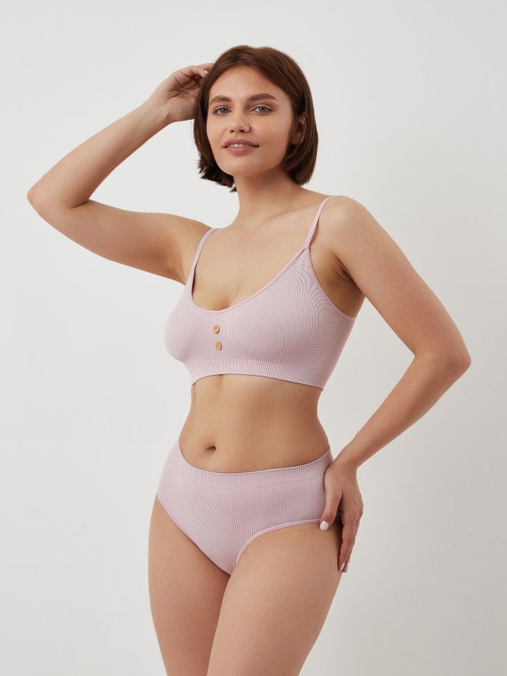 Эко-трусы в мелкий рубчик Eco-wear 1