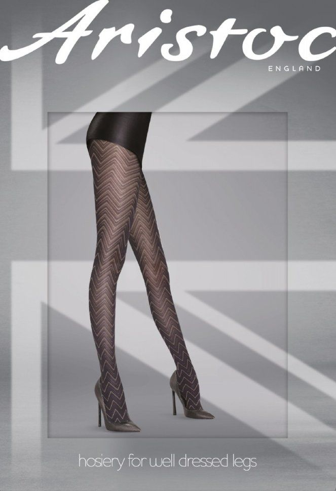 Колготки с зигзагами 2