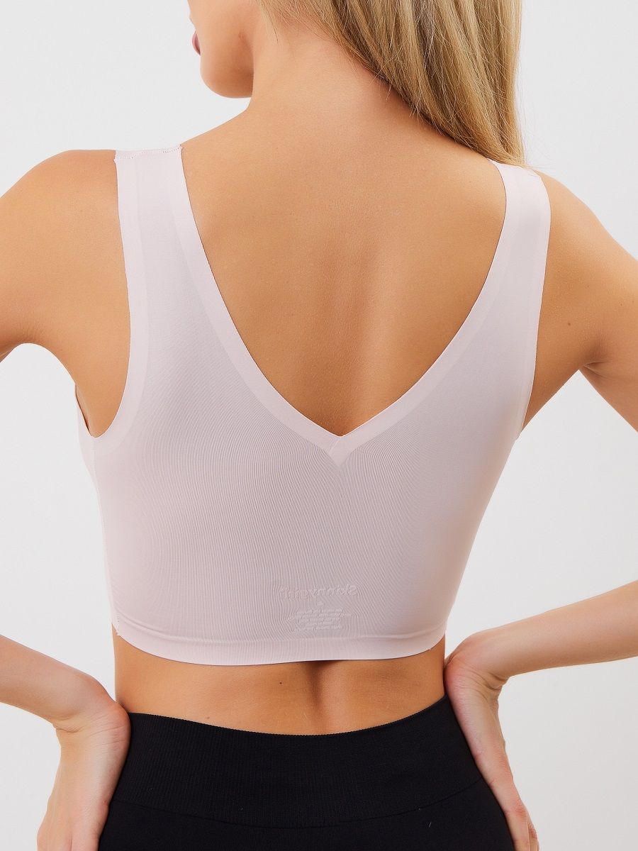 Набор из 2 бюстгальтеров-топов без швов 2