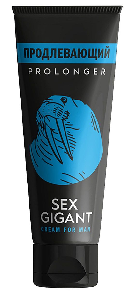 Продлевающий крем для мужчин Sex Gigant Prolonger - 80 мл. 1