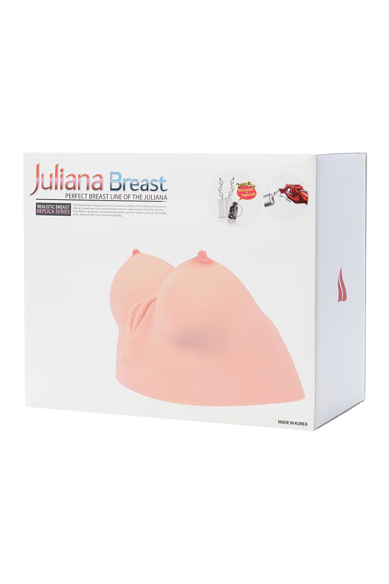 Мастурбатор Juliana Breast с вагиной 6