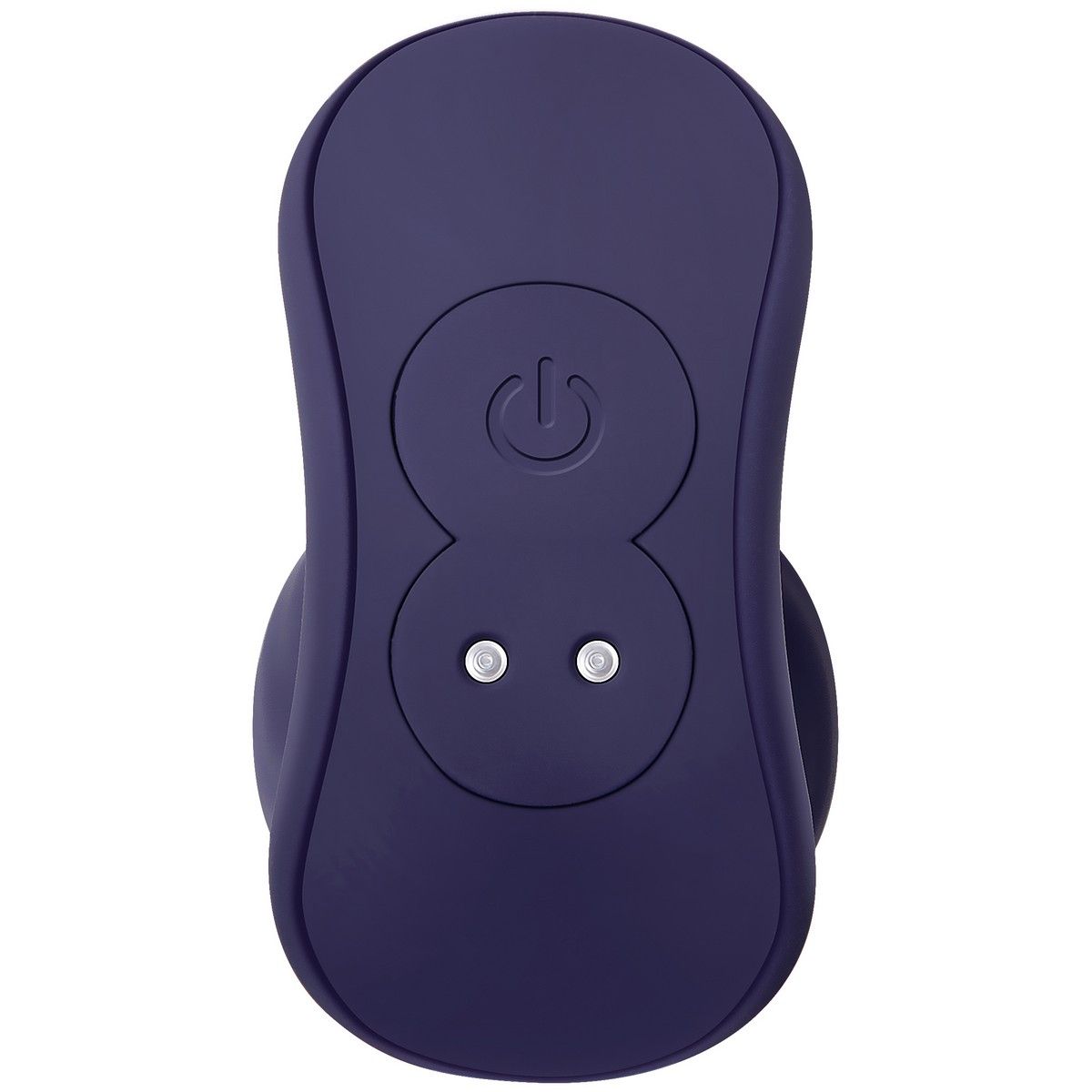 Синяя анальная пробка с вибрацией и пультом ДУ Wicked Twister - 12 см. 4