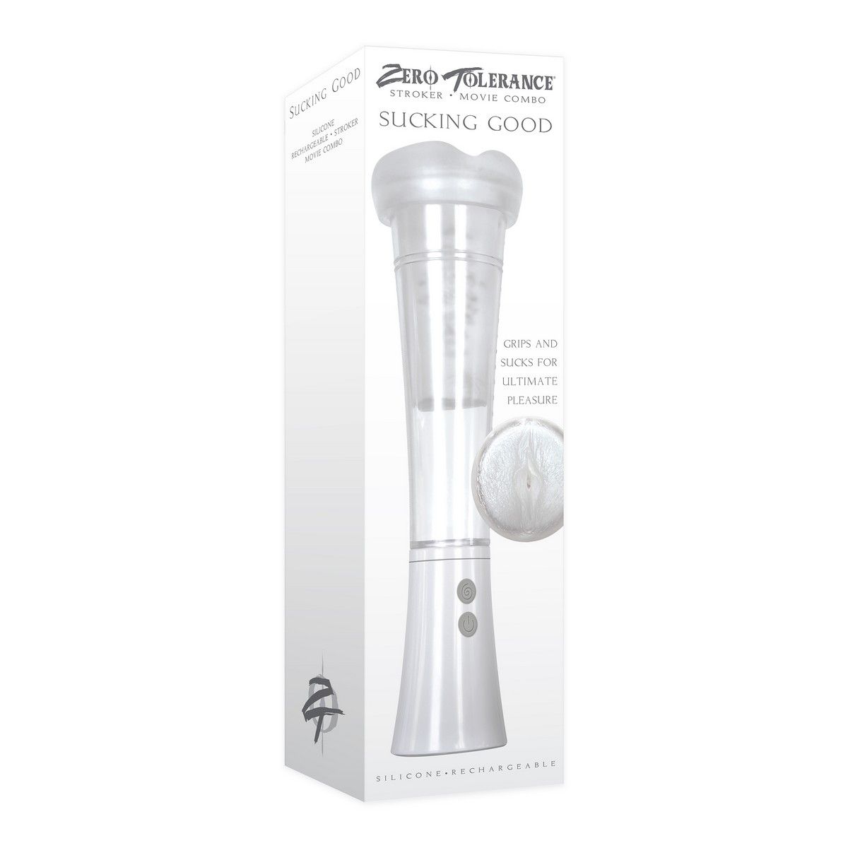 Мастурбатор с вибрацией и вакуумной стимуляцией Sucking Good 9