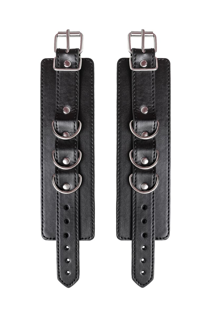 Черные наручники Anonymo на сцепке 8