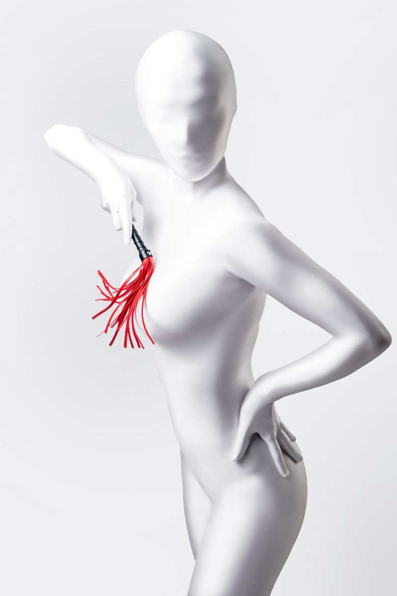 Красно-черный флоггер Anonymo - 28 см. 4