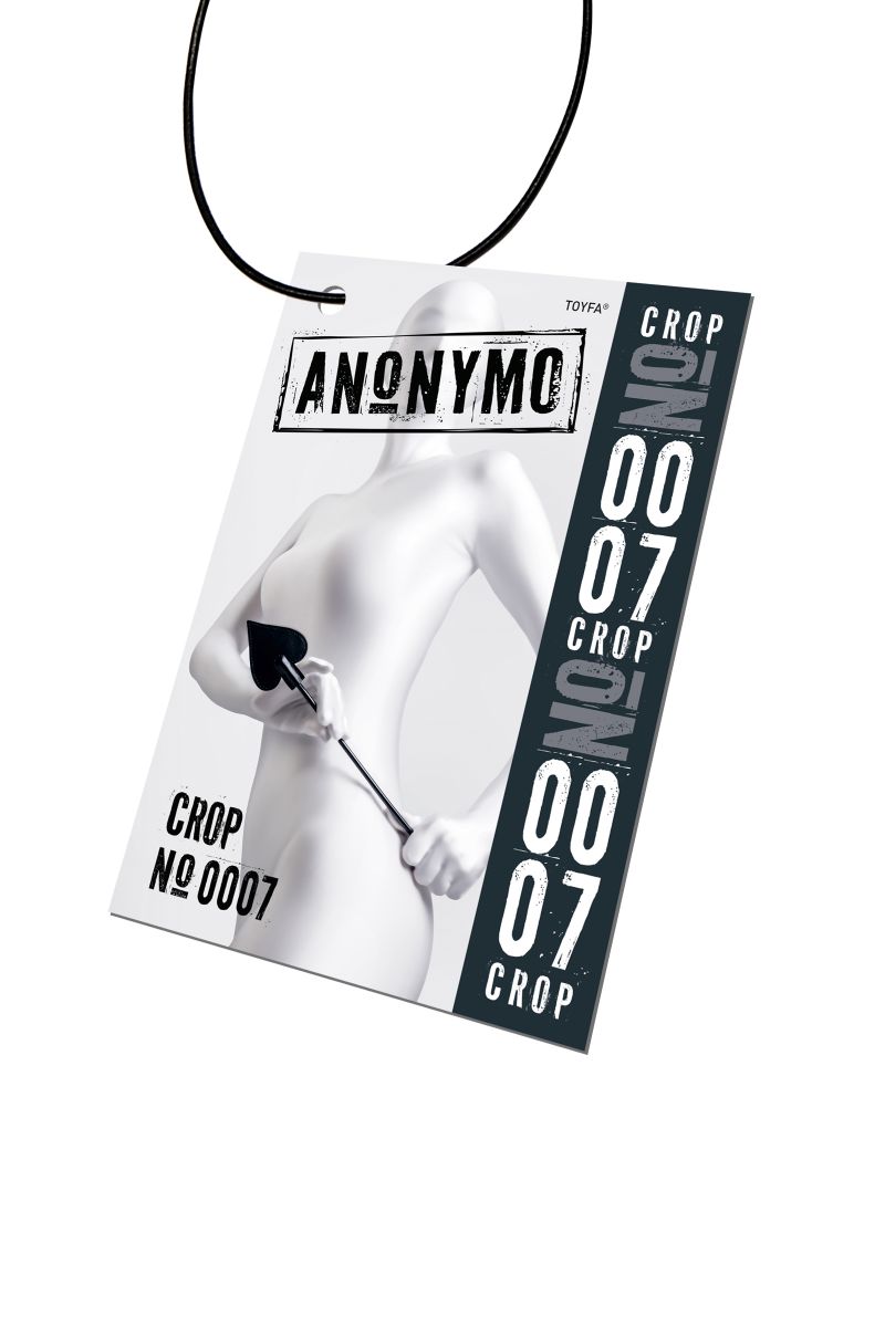 Черный стек Anonymo - 36 см. 8