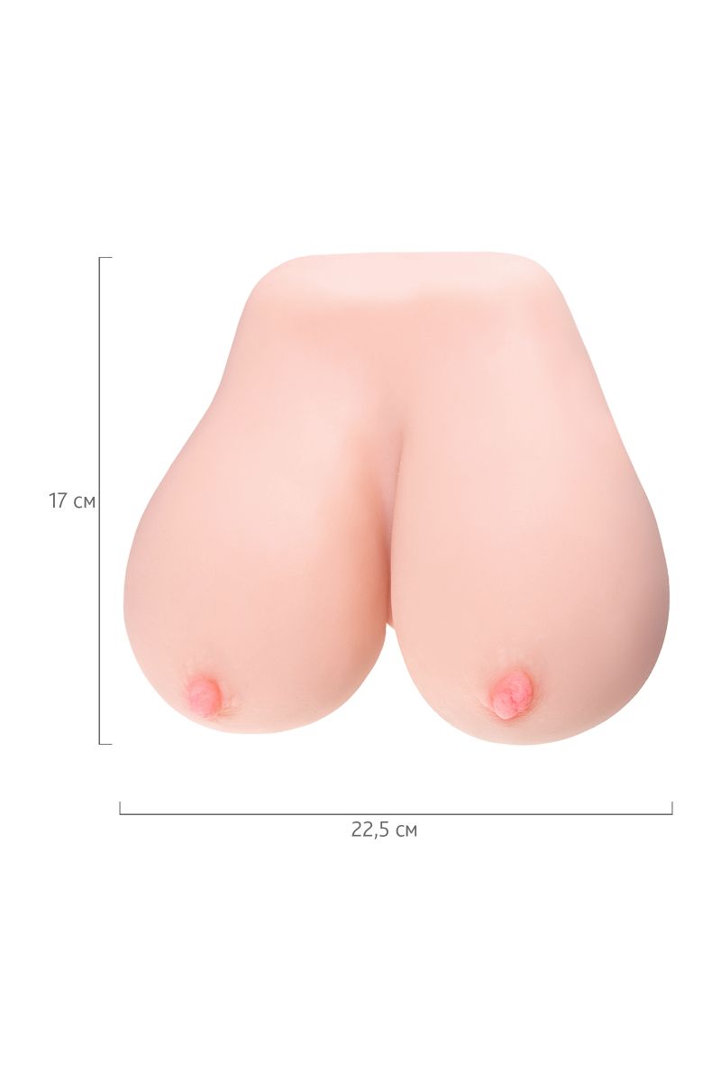 Мастурбатор Fleshy Teaser в виде груди с вагиной 11