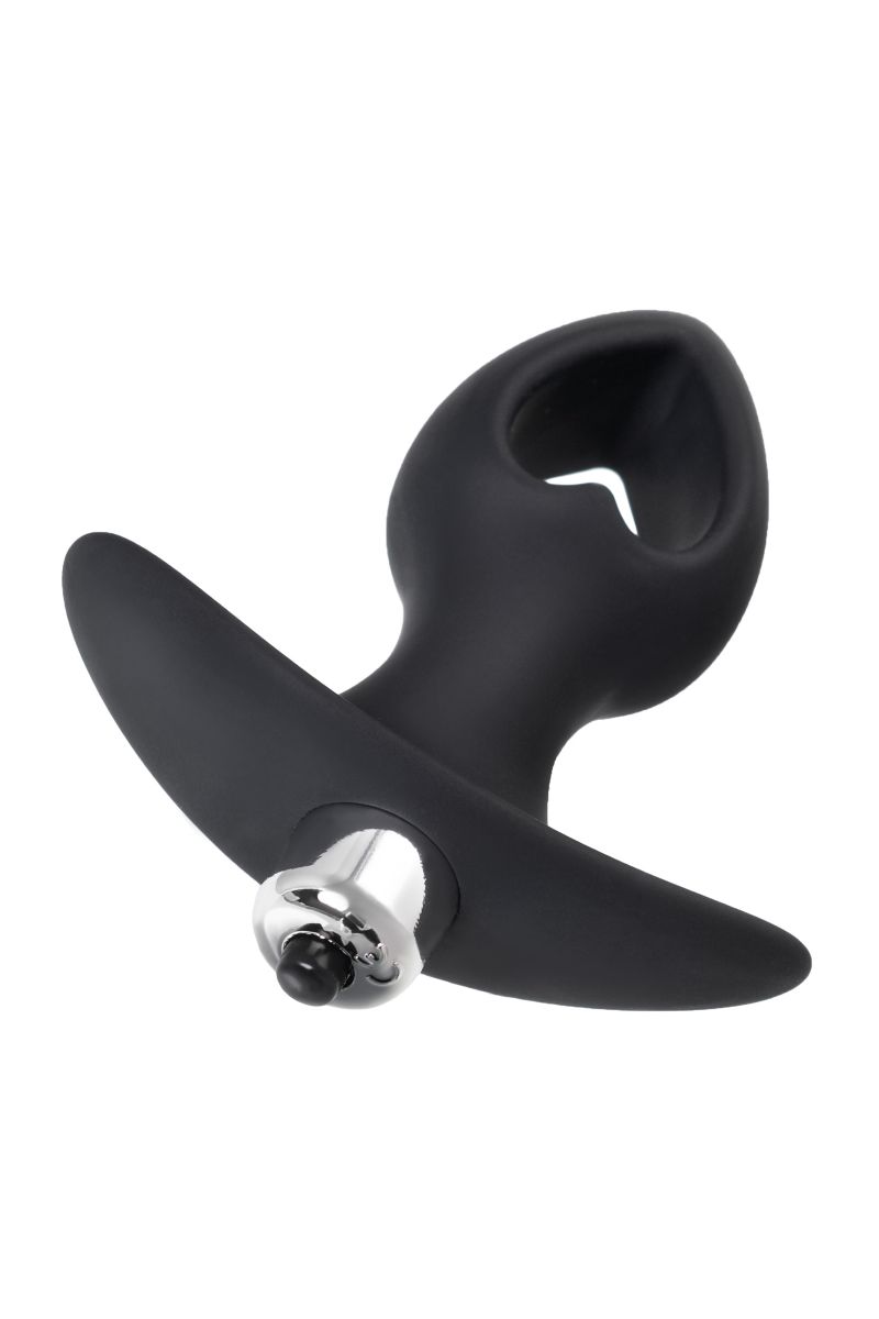 Черная анальная вибровтулка Cordis S - 10,5 см. 3