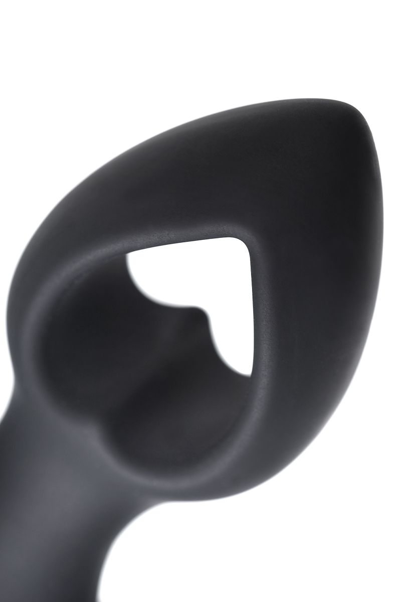 Черная анальная вибровтулка Cordis S - 10,5 см. 9