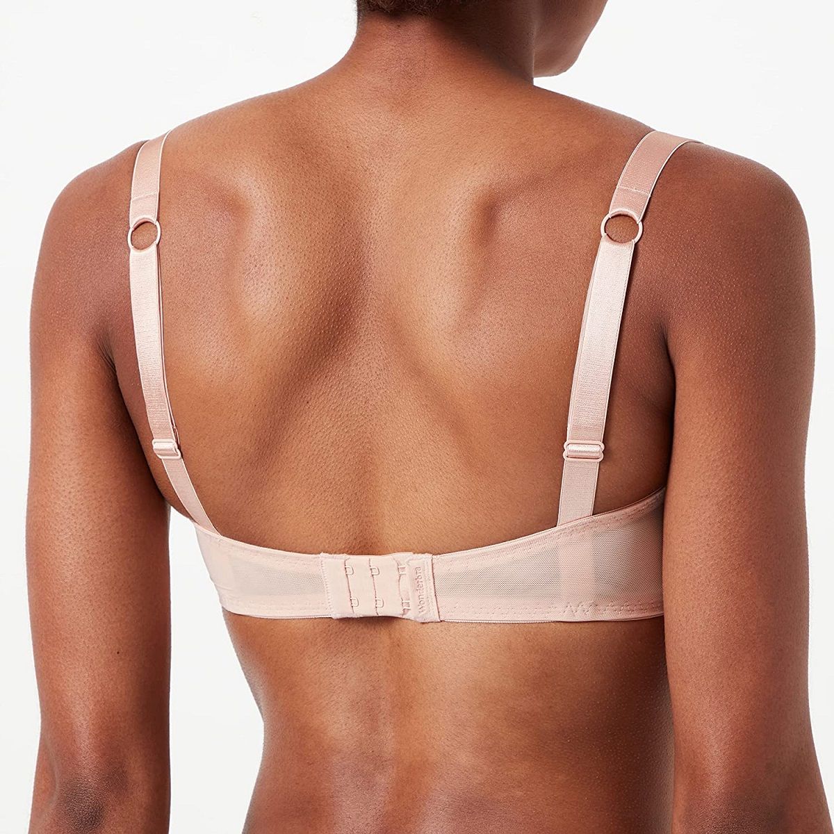 Бюстгальтер с гладкими формованными чашками и кружевом 5