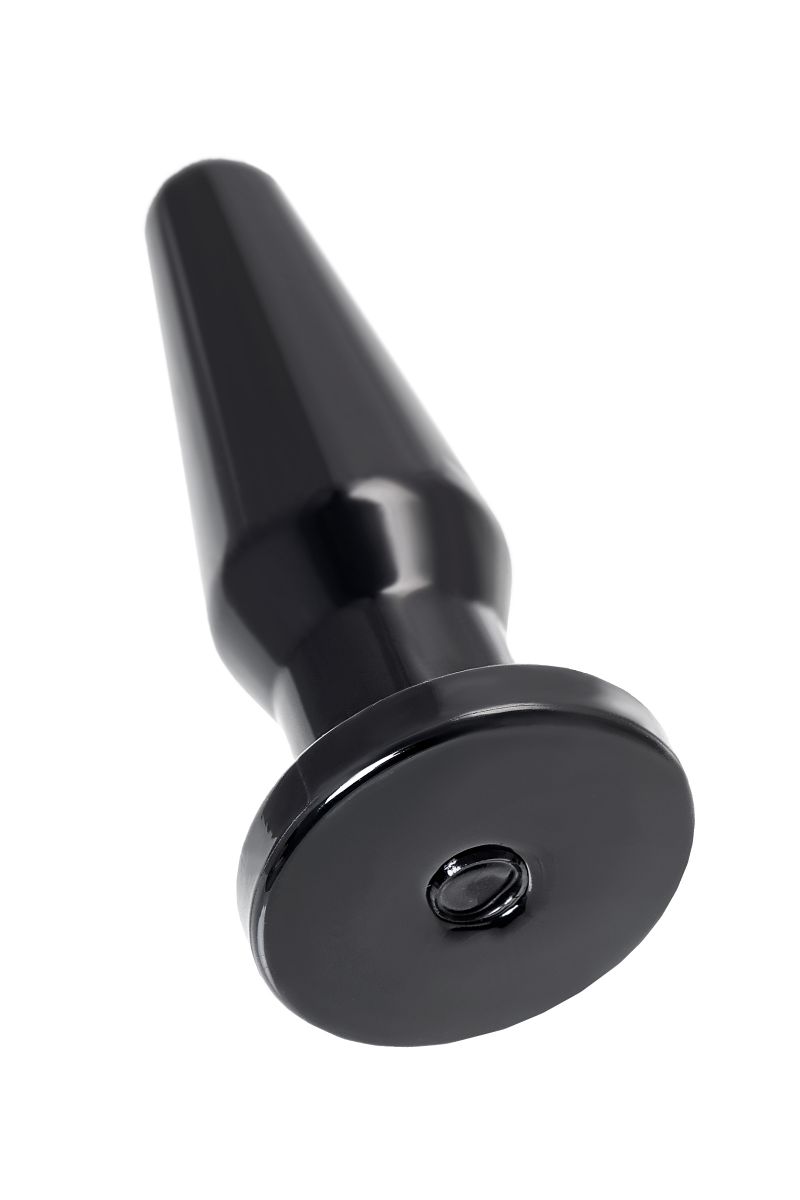 Черная анальная втулка Gemini β - 12,3 см. 3