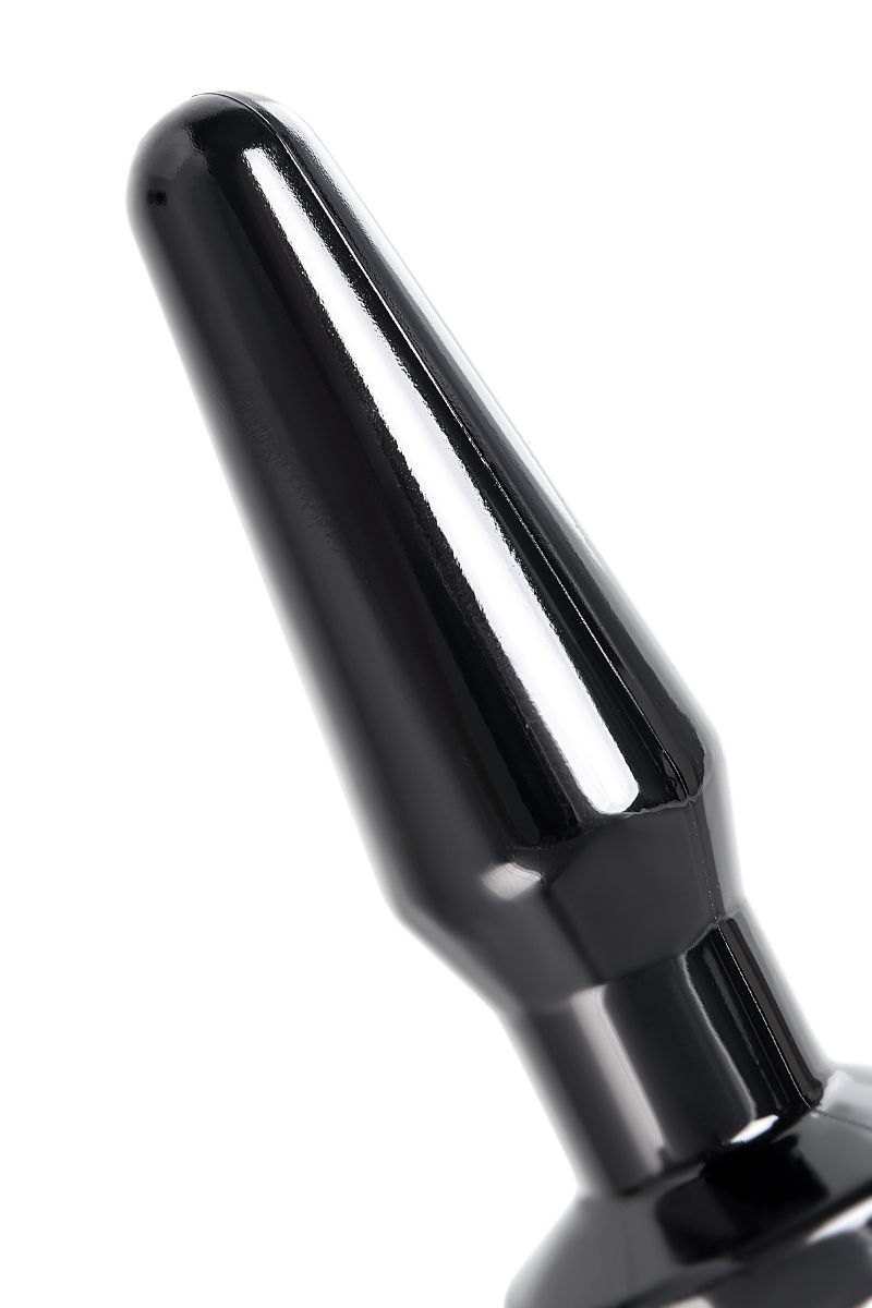 Черная анальная втулка Gemini β - 12,3 см. 8