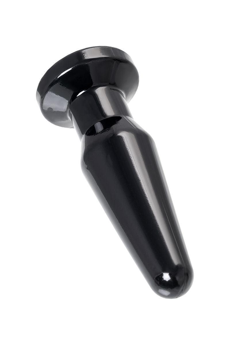 Черная анальная втулка Gemini β - 12,3 см. 1