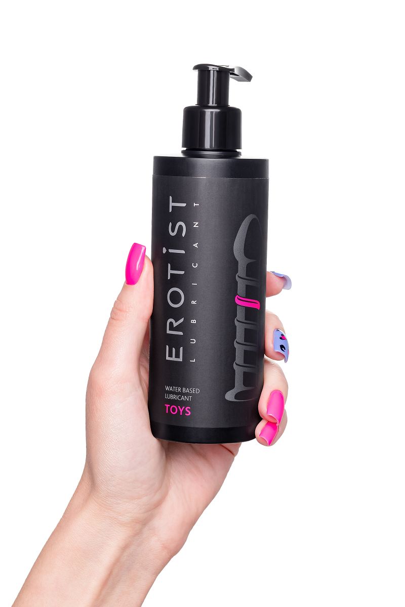 Лубрикант на водной основе Erotist Toys для использования с игрушками - 250 мл. 4
