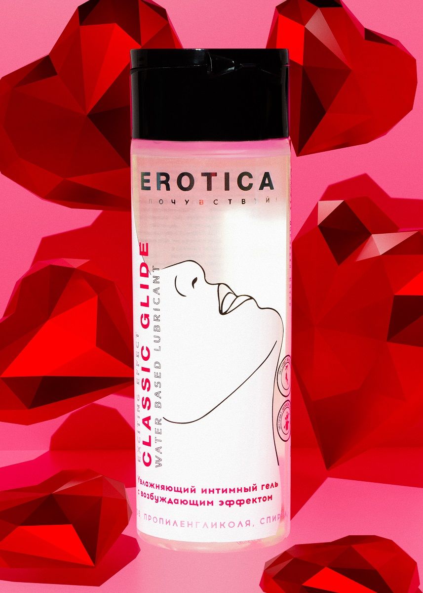 Интимный гель на водной основе Classic Glide Exciting Effect с возбуждающим эффектом - 200 мл. 3