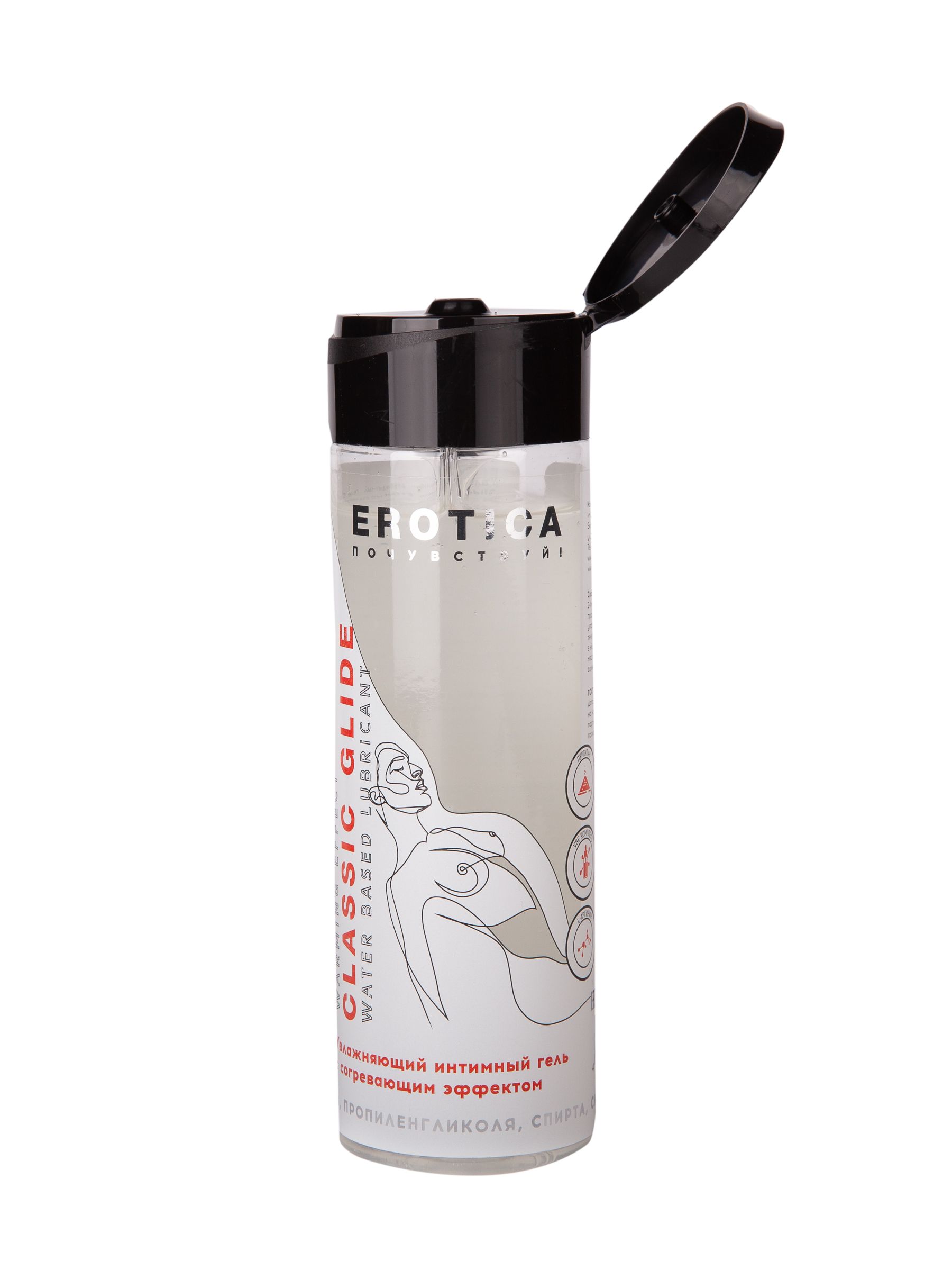 Интимный гель на водной основе Classic Glide Warming Effect с согревающим эффектом - 200 мл. 5