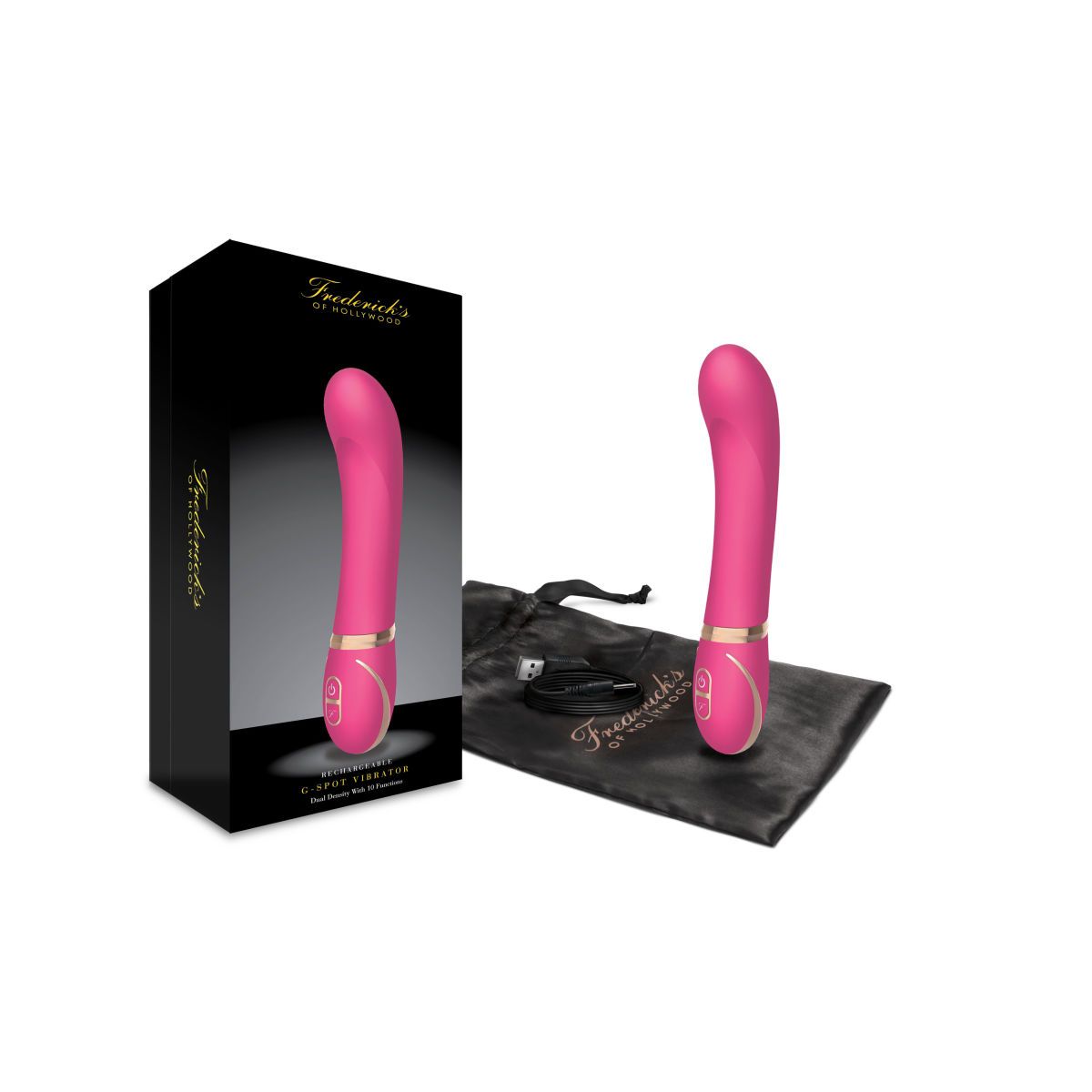 Розовый вибромассажёр G-Spot Vibrator 2