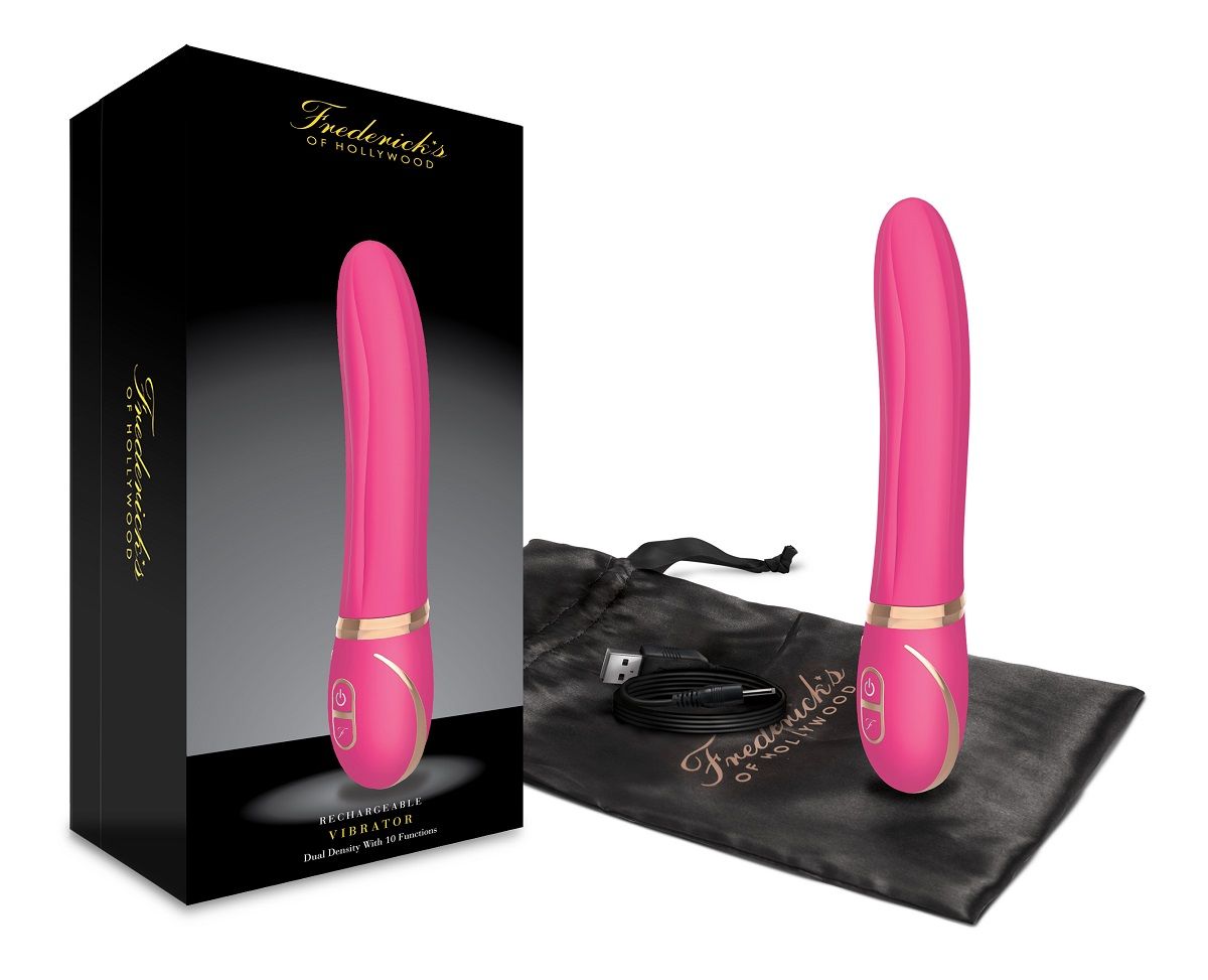 Розовый рельефный вибратор из силикона 2