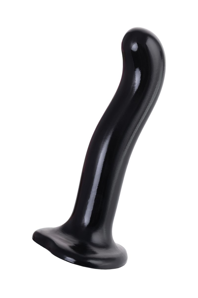 Черный стимулятор для пар P&G-Spot Dildo Size L - 19 см. 1