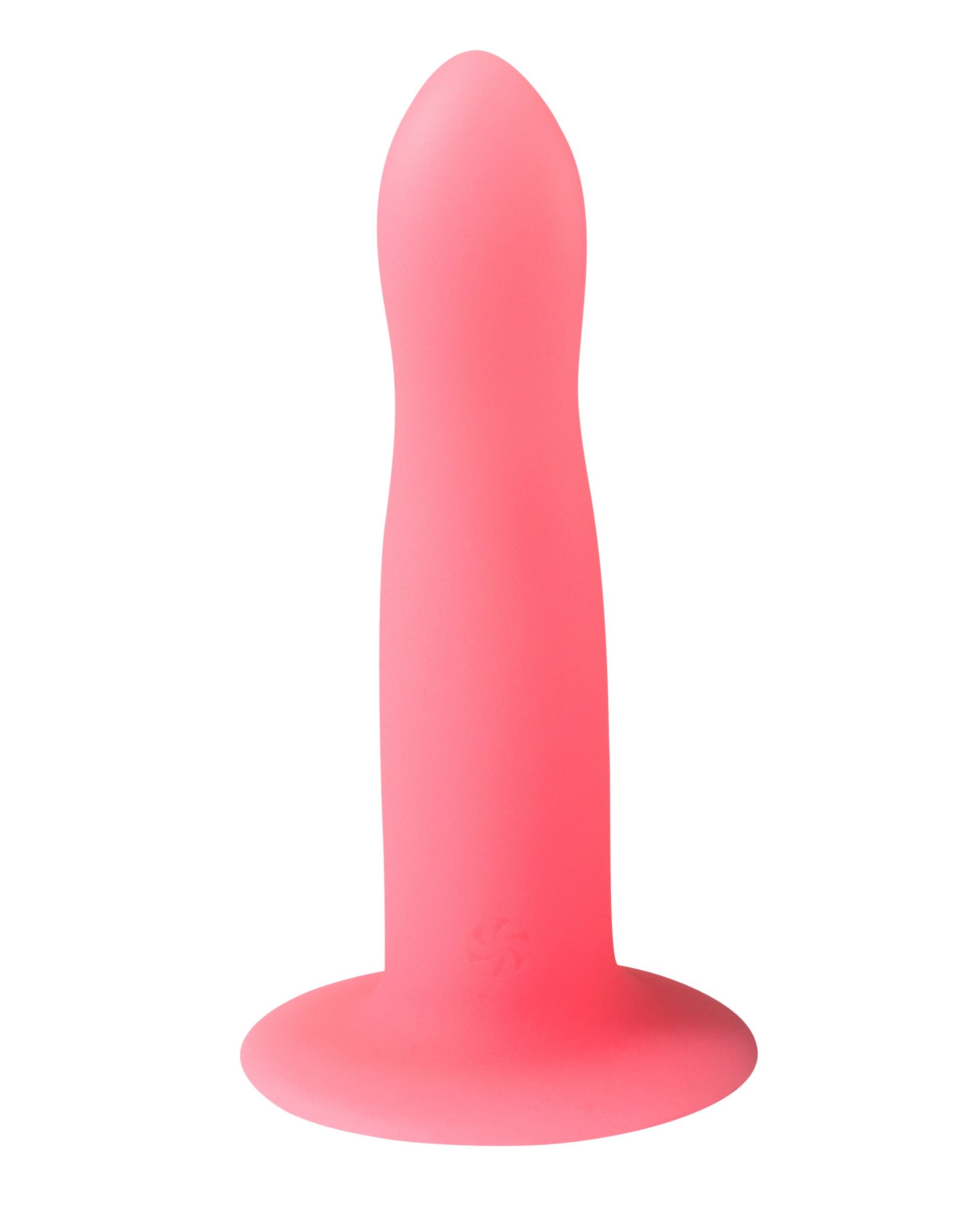 Розовый, светящийся в темноте стимулятор Light Keeper - 13,3 см. 1