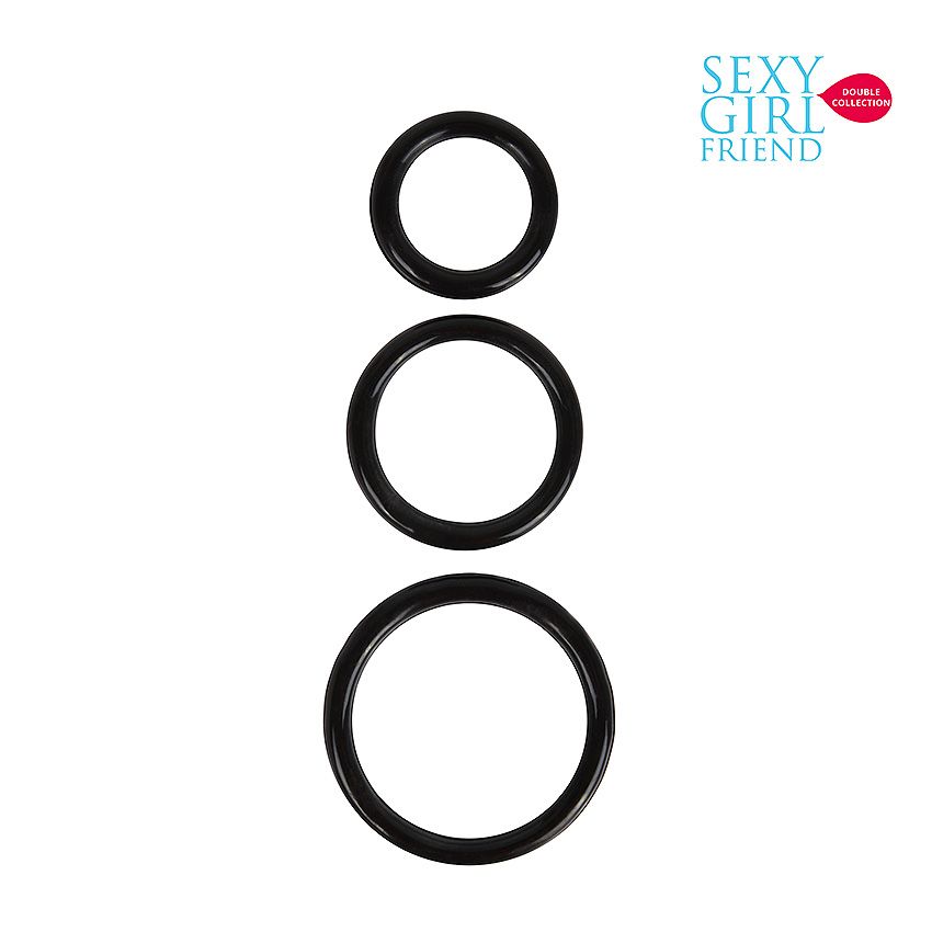 Телесный мастурбатор-вагина с комплектом эрекционных колец 3