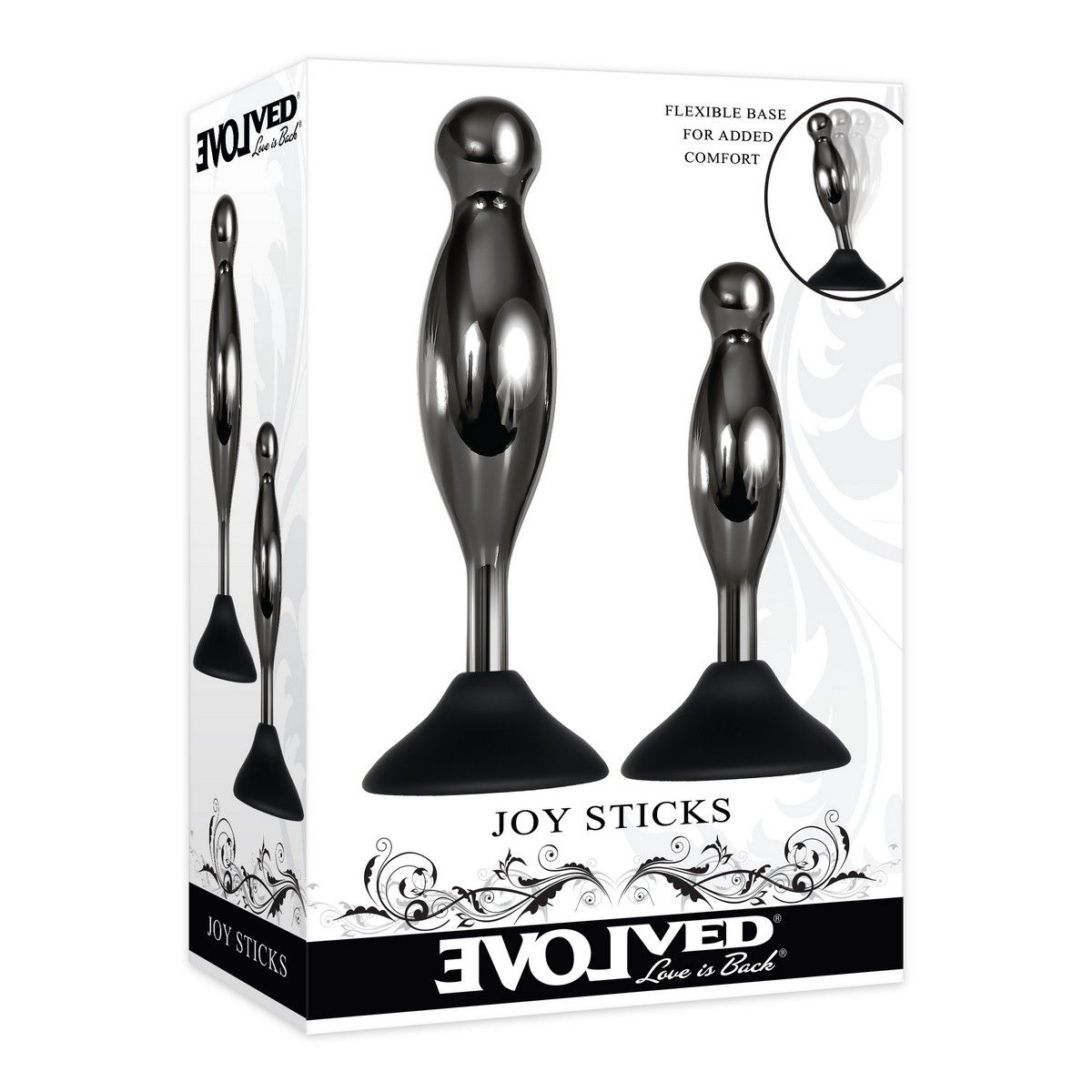 Набор из 2 подвижных анальных стимуляторов Joy Sticks 5