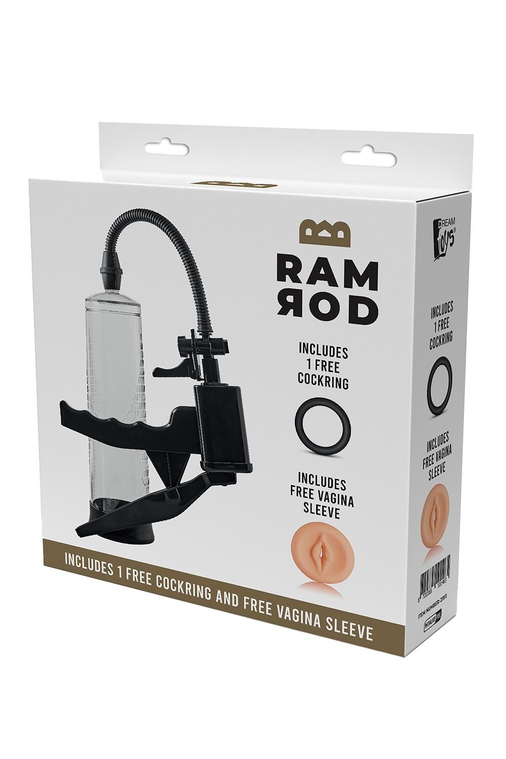 Прозрачная вакуумная помпа Pistol Penis Pump 2