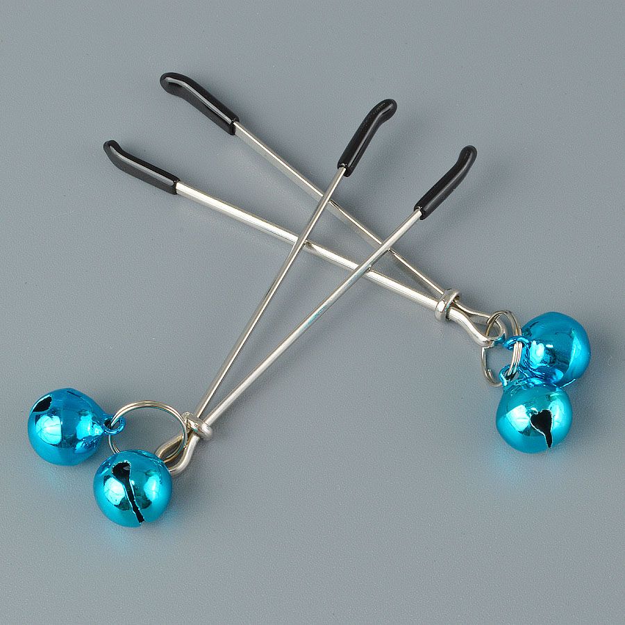 Зажимы на соски с колокольчиками на конце 1