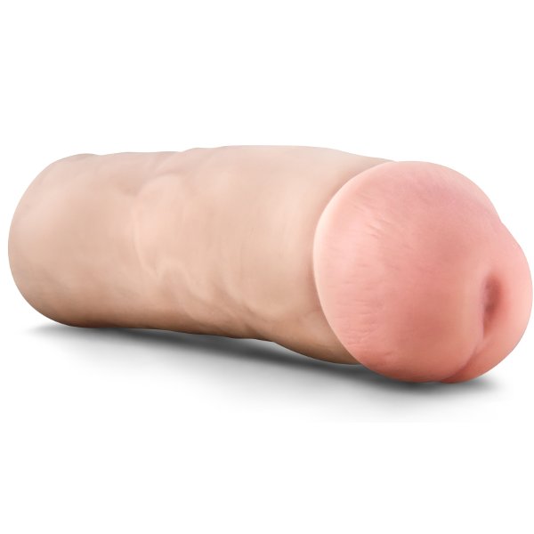 Телесная фаллическая насадка на пенис Magnum Xtender - 23 см. 4