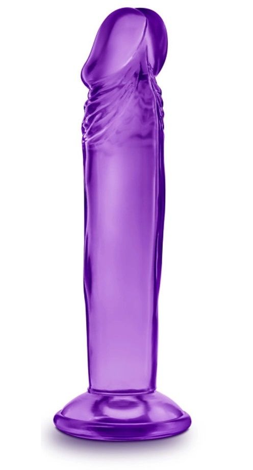 Фиолетовый анальный фаллоимитатор Sweet N Small 6 Inch Dildo With Suction Cup - 16,5 см. 1