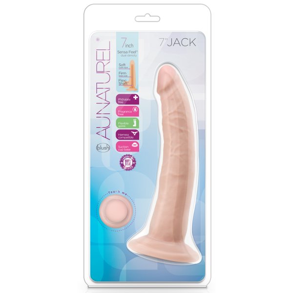 Телесный фаллоимитатор 7 Inch Jack - 19 см. 2