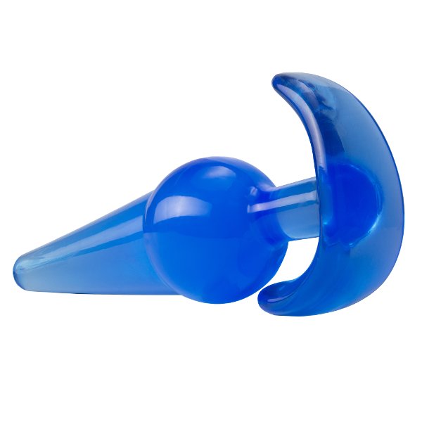 Синяя анальная пробка в форме якоря Large Anal Plug - 12,2 см. 5