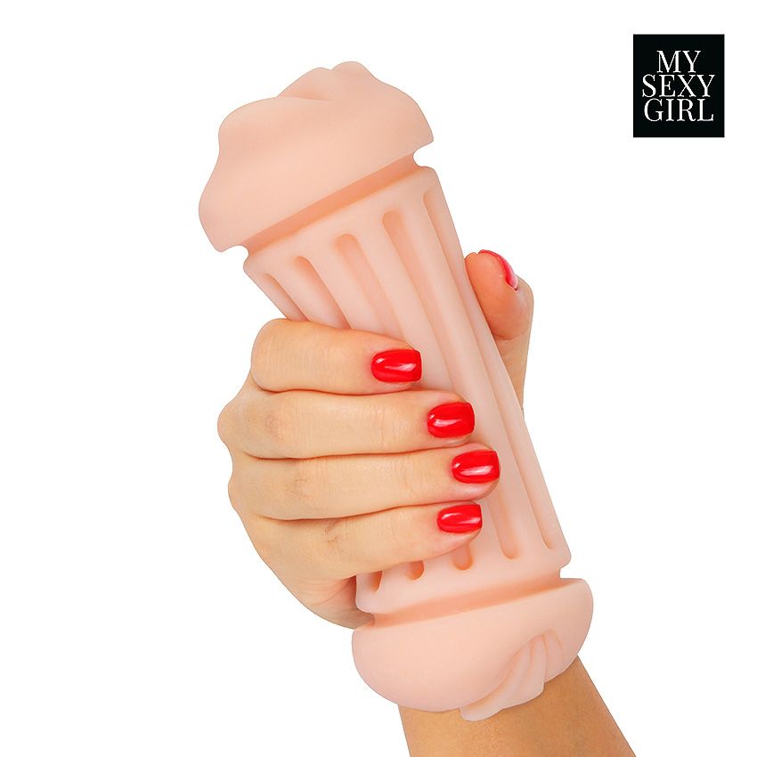 Двусторонний мастурбатор - ротик и вагина 4