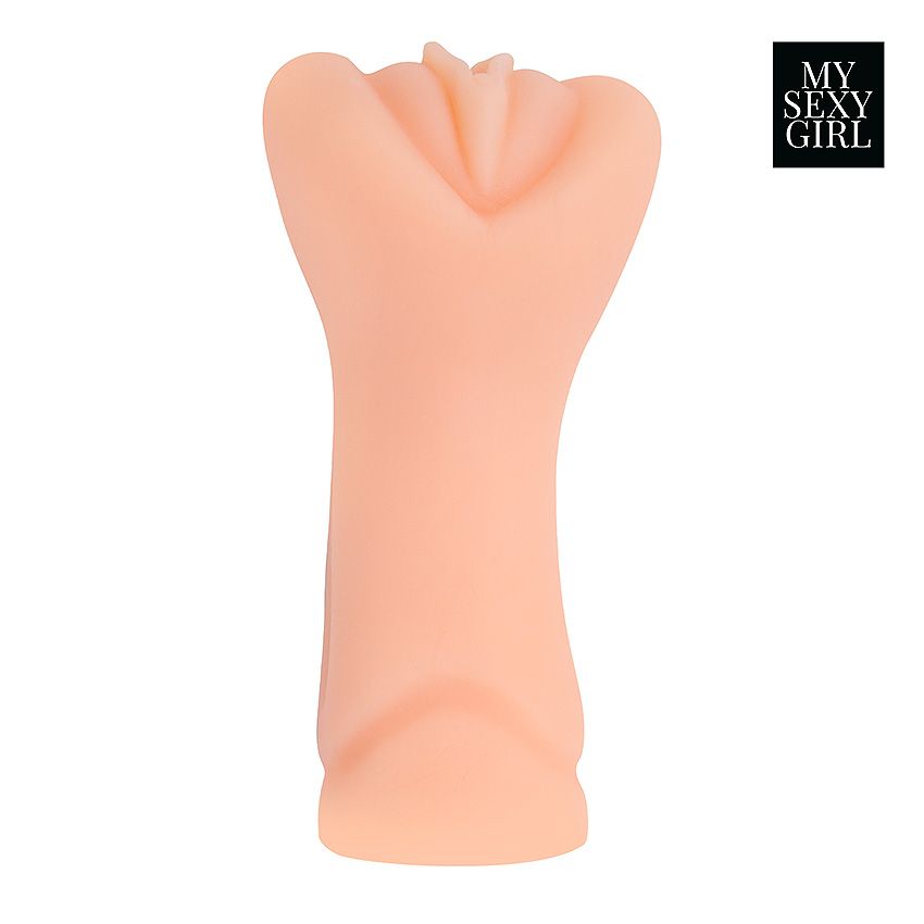 Телесный реалистичный мастурбатор в виде вагины 3