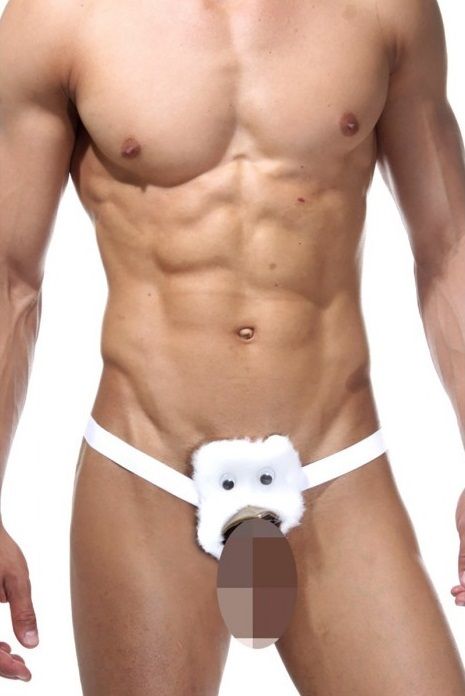 Игровые трусы-стринги в виде цыпленка 1