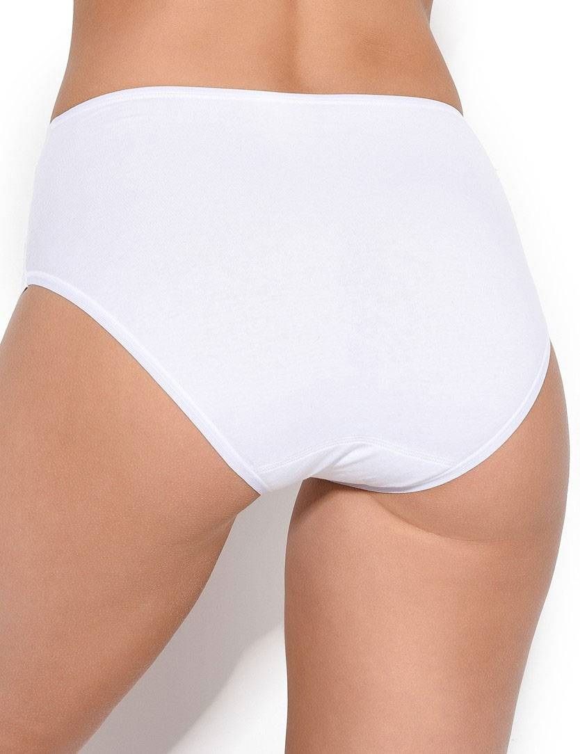 Набор из 2 хлопковых высоких +size трусиков-слип Esencial 2