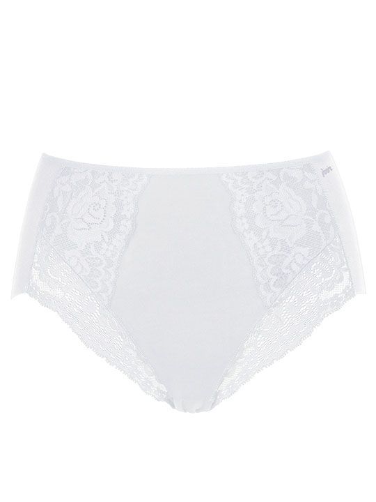 Высокие хлопковые трусики Lace Cotton Band 8