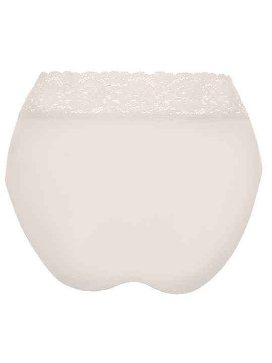 Высокие трусики-слипы с широкой кружевной оторочкой Dolce Micro 4