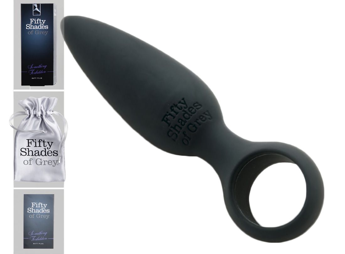 Чёрная анальная пробка Butt Plug - 10,8 см. 2