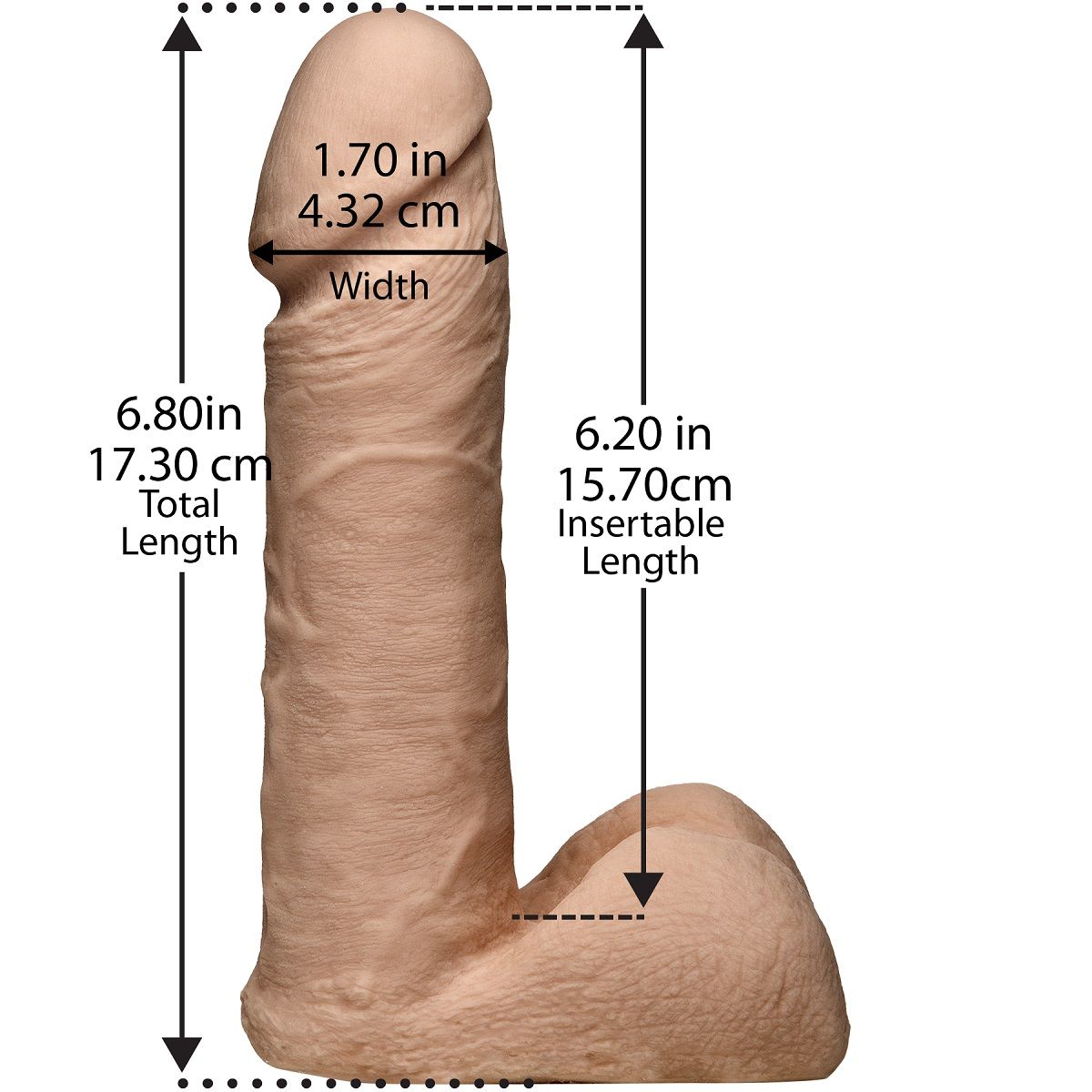 Трусики с насадкой Vac-U-Lock Set 7" ULTRASKYN Ultra Harness - 17,3 см. 4